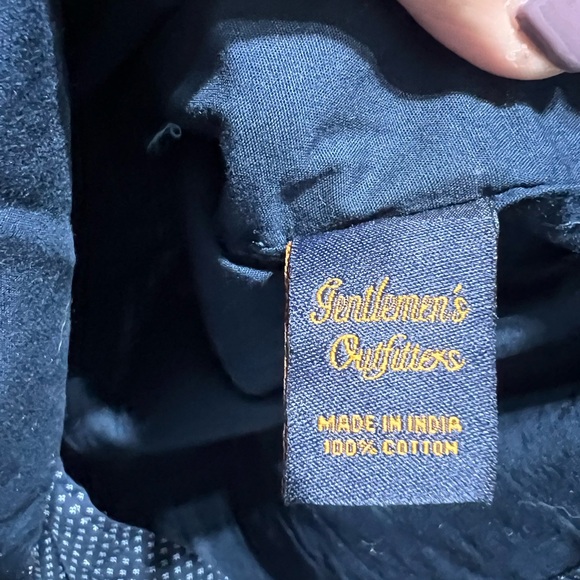 Gentlemen’s Outfitters Men’s Blue Button Down Collared Shirt Size 3X - Picture 3 of 10